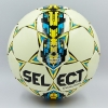 Фото 4 - М’яч футбольний №4 PU ламінований SELECT EVOLUTION ST-8254 білий-синій-жовтий (№4, 5 сл., пошитий вручну)