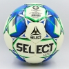 Фото 4 - М’яч для футзалу №4 ламінований SELECT ATTACK ST-8153 білий-зелений-синій (5 сл., пошитий вручну)