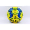 Фото 3 - М’яч для футзалу №4 ламінований SELECT MASTER ST-8158 (ST-8147) жовтий-синій (№4, 5 сл., пошитий вручну)