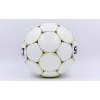 Фото 2 - М’яч футбольний №5 PU ламін. SELECT EVOLUTION ST-8163 білий-синій-жовтий (№5, 5 сл., пошитий вручну)