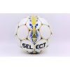 Фото 3 - М’яч футбольний №5 PU ламін. SELECT EVOLUTION ST-8163 білий-синій-жовтий (№5, 5 сл., пошитий вручну)