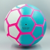 Фото 5 - М’яч футбольний №5 PVC ламін. Клеєний SELECT CLASSIC FB-0081 (№5, білий-блакитний-рожевий) Дубл