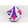 Фото 3 - М’яч футбольний №4 JOMA DX JOM-4-1-PU білий (5 сл., пошитий вручну, кольори в асортименті)
