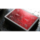 Гральні карти Bicycle Foil Back Crimson