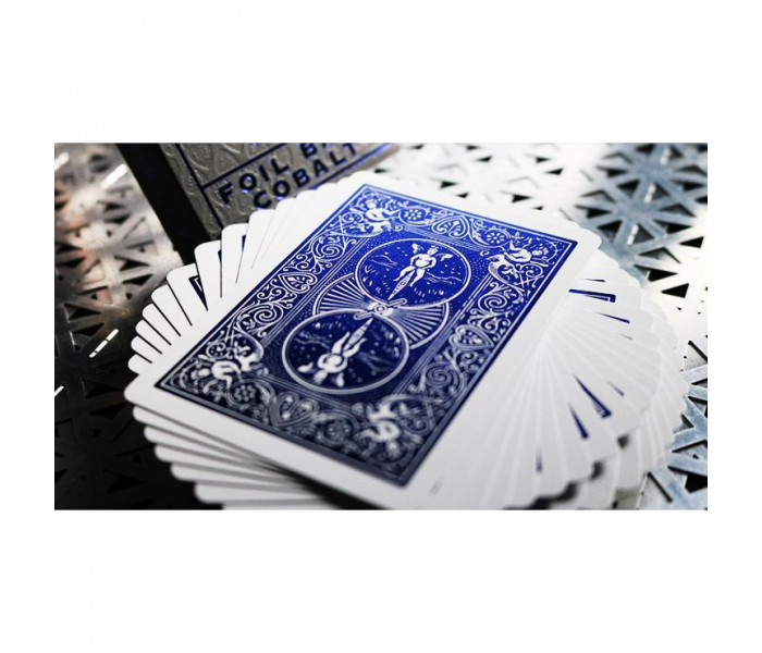 Bicycle Foil Back Cobalt - игральные карты