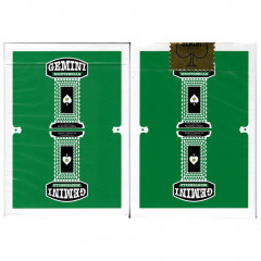 Gemini Casino Green (зеленые) - игральные карты