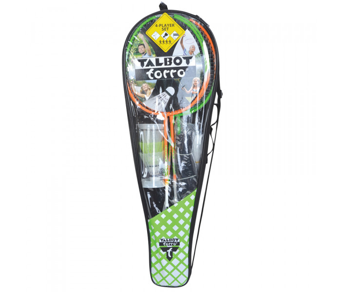 Бадмінтон. Набір для 4-х гравців Talbot Set 4 Attacker Plus (449406)