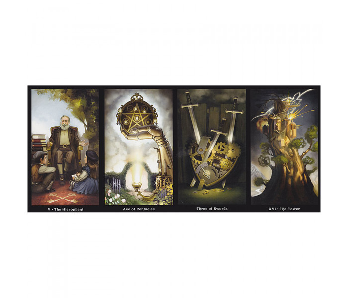 Steampunk Tarot - Стимпанк Таро (Викторианское Таро). Llewellyn