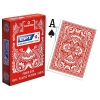 Фото 1 - Copag EPT 100% пластикові гральні карти для покеру (червоні)
