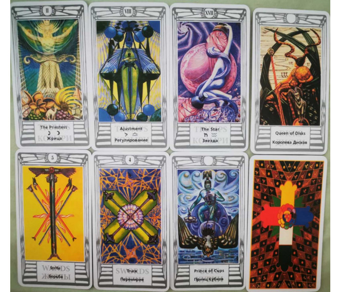 Карты Таро ТОТА, Алистер Кроули (Aleister Crowley), ANKH