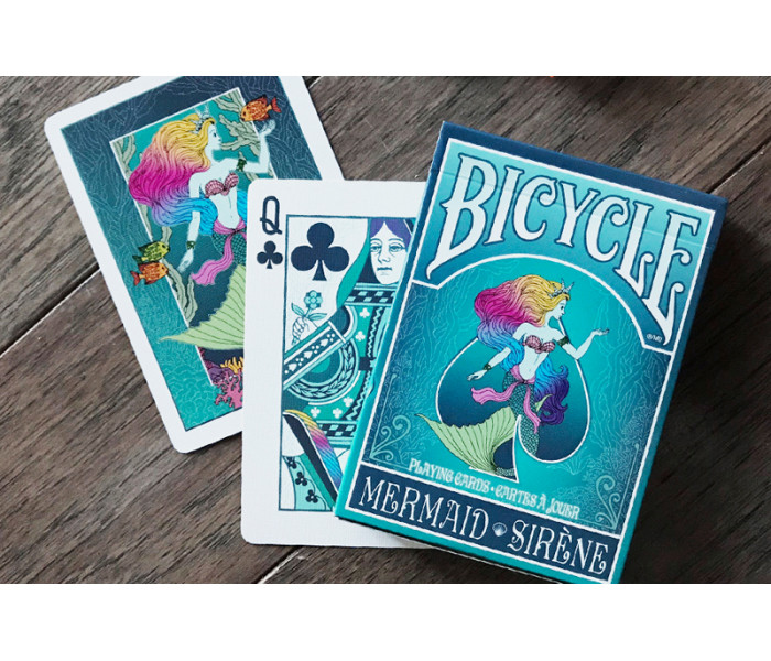 Игральные карты Bicycle Mermaid Aquamarine