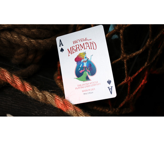 Игральные карты Bicycle Mermaid Aquamarine