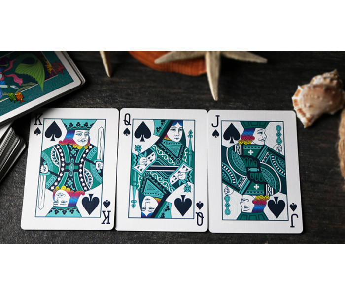 Игральные карты Bicycle Mermaid Aquamarine