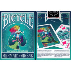 Гральні карти Bicycle Mermaid Aquamarine