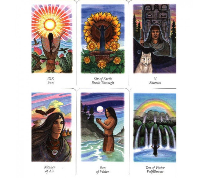 Таро Поиск Видений (Vision Quest Tarot). AGM Urania