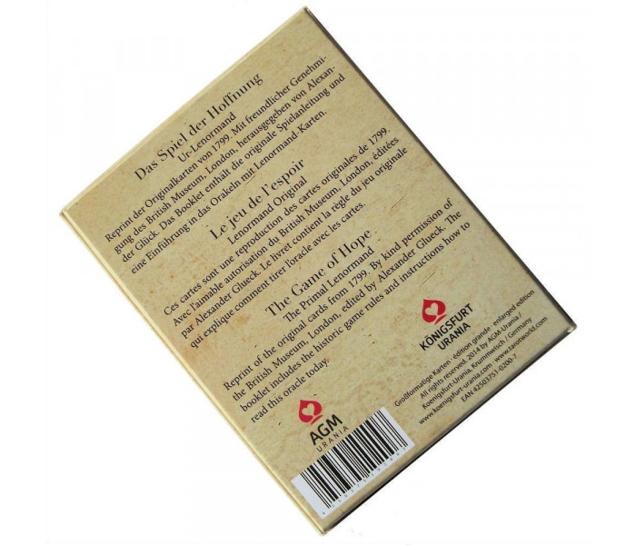 Первородный Ленорман (The Primal Lenormand. The Game of Hope). AGM Urania