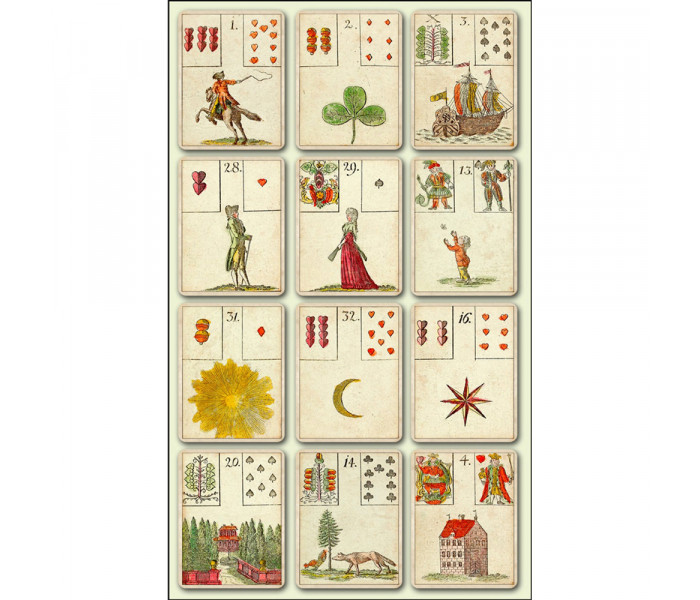Первородный Ленорман (The Primal Lenormand. The Game of Hope). AGM Urania