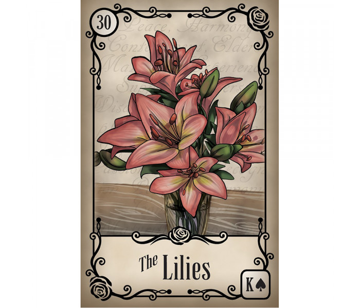 Карты Ленорман "Под розами" (Under the Roses Lenormand). U.S. Games Systems
