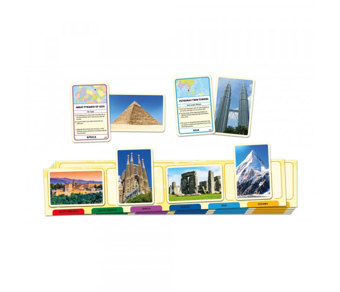 Настольная игра Wonders of the World (Чудеса света) на английском. Tactic (55835)