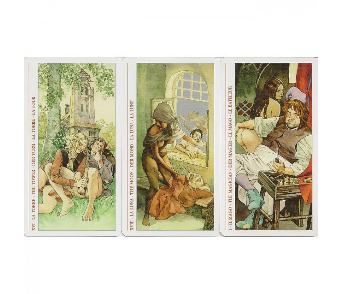 Комплект Таро Декамерон (книга + карты)
