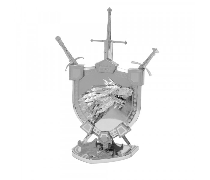 Металева збірна 3D модель Game of Thrones - House Stark Sigil, Metal Earth (ICX125)
