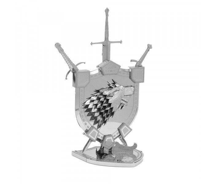 Металева збірна 3D модель Game of Thrones - House Stark Sigil, Metal Earth (ICX125)
