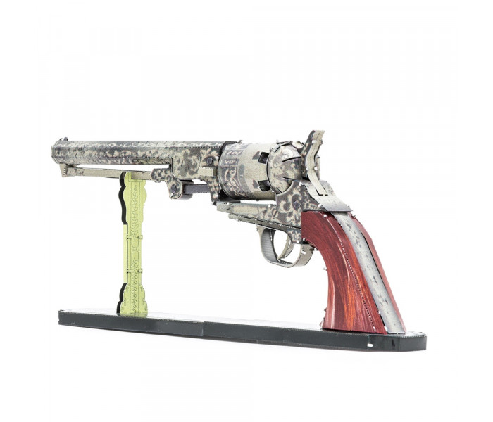 Металева збірна 3D модель Wild West Revolver (Кольт Патерсон), Metal Earth (MMS187)