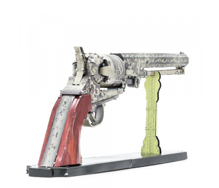 Металева збірна 3D модель Wild West Revolver (Кольт Патерсон), Metal Earth (MMS187)