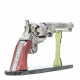 Металева збірна 3D модель Wild West Revolver (Кольт Патерсон), Metal Earth (MMS187)