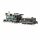 Металева збірна 3D модель Wild West 2-6-0 Locomotive (Локомотив Могул), Metal Earth (MMS190)