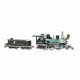 Металева збірна 3D модель Wild West 2-6-0 Locomotive (Локомотив Могул), Metal Earth (MMS190)
