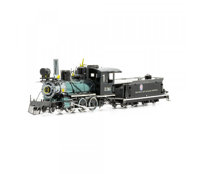 Металева збірна 3D модель Wild West 2-6-0 Locomotive (Локомотив Могул), Metal Earth (MMS190)