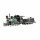 Металева збірна 3D модель Wild West 2-6-0 Locomotive (Локомотив Могул), Metal Earth (MMS190)