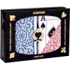 Фото 4 - Карти Copag Double-deck Poker Size Jumbo Index (Red/Blue) подарунковий набір 100% пластик