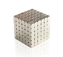 Фото Тетракуб - Неокуб із кубиків (Tetra Neocube) 5мм Нікель
