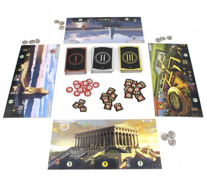 Настільна гра 7 чудес, 2 українське видання (7 Wonders UA). Repos Production (5425016925119)
