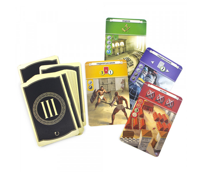 Настільна гра 7 чудес, 2 українське видання (7 Wonders UA). Repos Production (5425016925119)