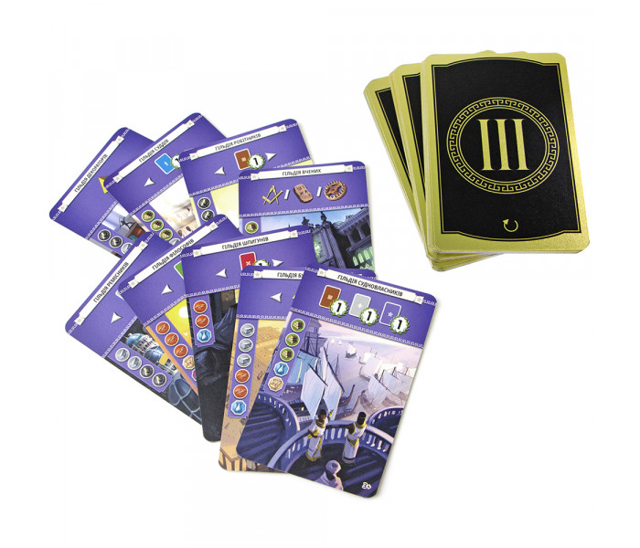 Настільна гра 7 чудес, 2 українське видання (7 Wonders UA). Repos Production (5425016925119)