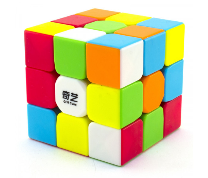 Кубик Рубика 3х3 без наклеек QiYi MoFangGe Stickerless