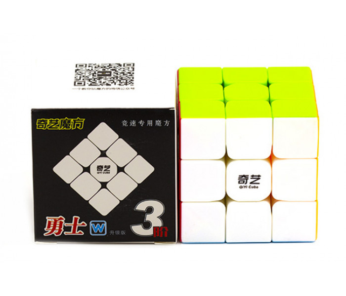 Кубик Рубика 3х3 без наклеек QiYi MoFangGe Stickerless