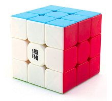 Фото Кубик Рубіка 3х3 без наклейок QiYi MoFangGe Stickerless
