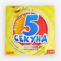 5 секунд Юніор українською (5 Second Rule Junior) - настільна гра для дітей. Trefl (01812)