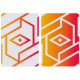 Карты для кардистри Copag 310 Alpha Orange
