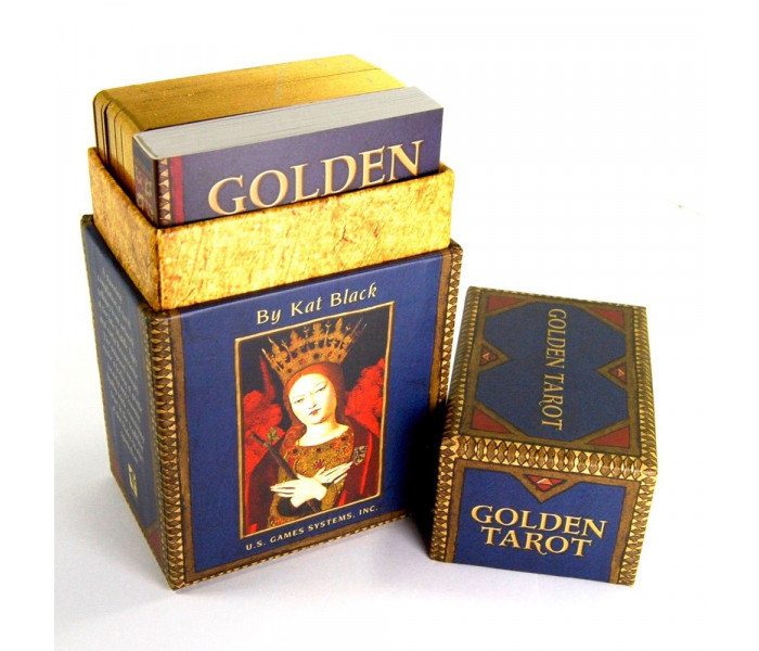 Золоте таро Кет Блек - Golden tarot by Kat Black. US Games Systems