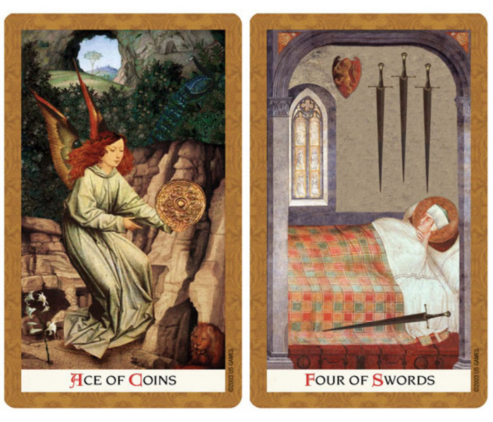 Золоте таро Кет Блек - Golden tarot by Kat Black. US Games Systems