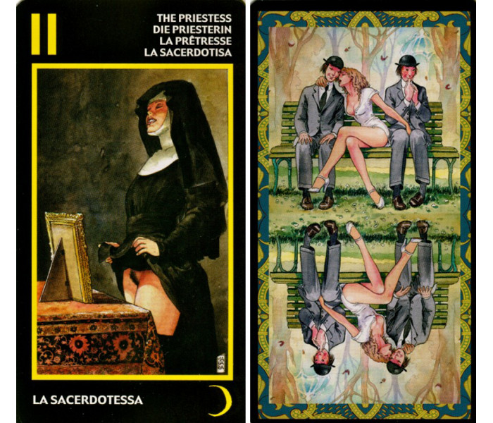 Таро Манара - Tarot of Manara. Lo Scarabeo