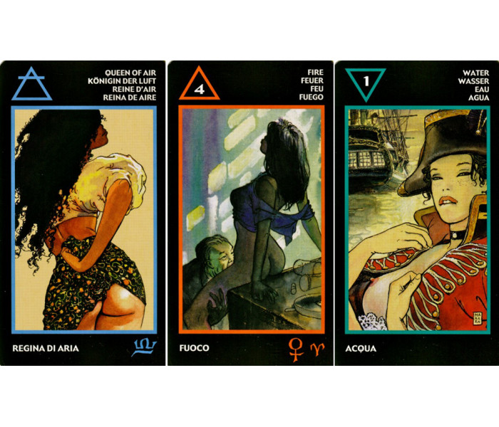 Таро Манара - Tarot of Manara. Lo Scarabeo