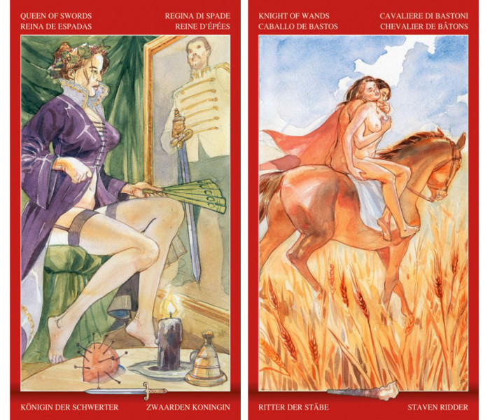 Таро Магія Насолод - Tarot of Sexual Magic. Lo Scarabeo