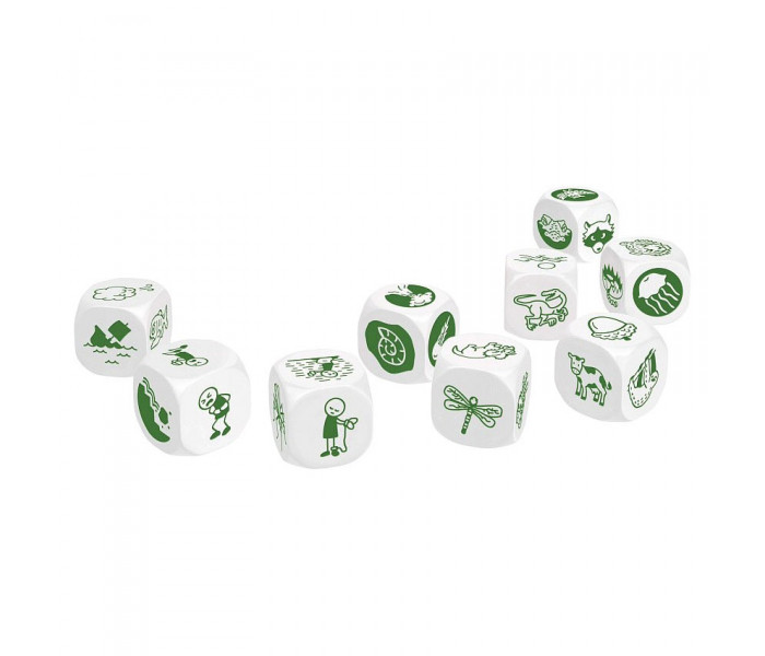 Сказочные кубики Рори: Первобытный мир (Rorys Story Cubes. Primal). The Creativity Hub (RSC30) (273864)