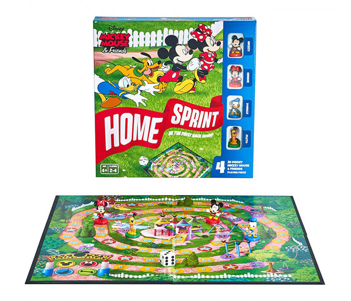 Настольная игра ходилка Home Sprint Disney Mickey Mouse. Cartamundi (5411068301681)
